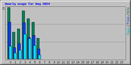Hourly usage for May 2024
